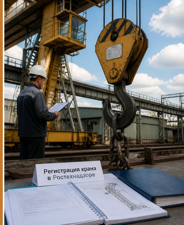 Регистрация крана в Ростехнадзоре в Сердобске от 15167 р. | Авеста ОТиПБ